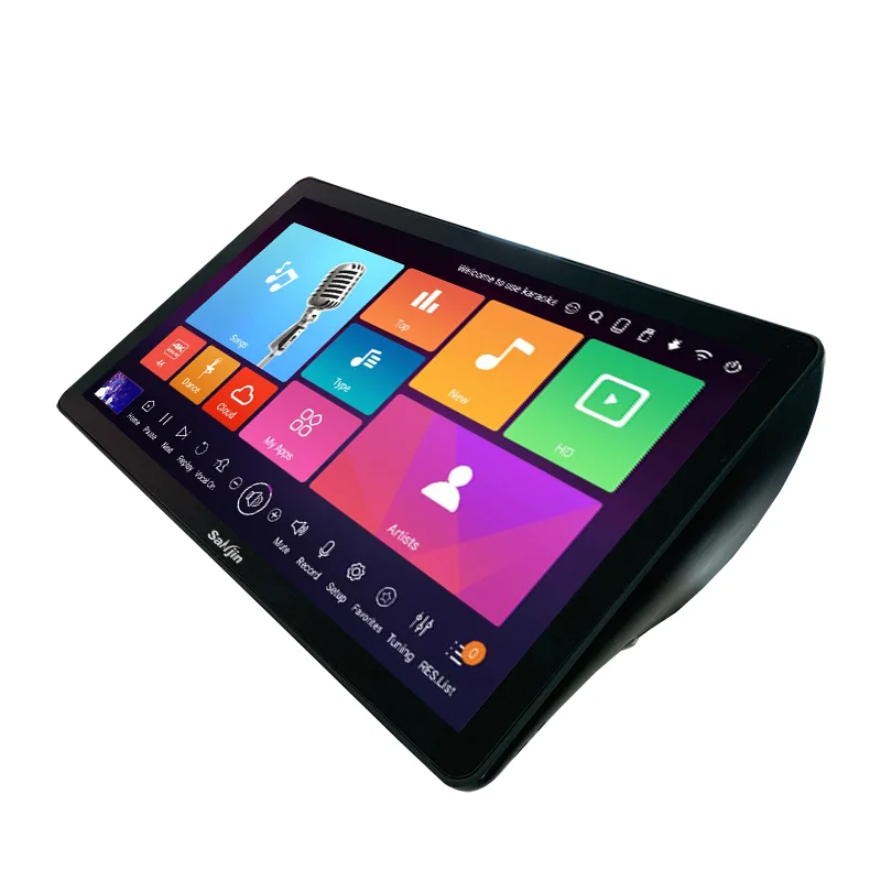 Hdd караоке плеер Профессиональный мини настольный все в одном Ktv устройство