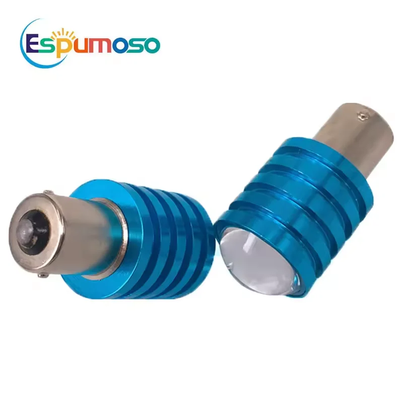 Espumoso Car Led Backup Reverse Lamp 1156 1157 Crees 7W Daytime Running Light Bulb Car-styling Light-emitting Diode Fog Lamp
