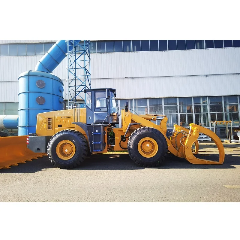 High Efficiency ZL50NC Front End Loader 5ton Loader Compactor