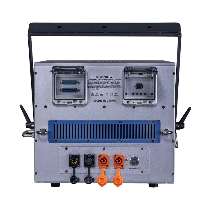 Full Color Animation Projector 30W Rgb Dmx512 Laser Light For Night Club Event