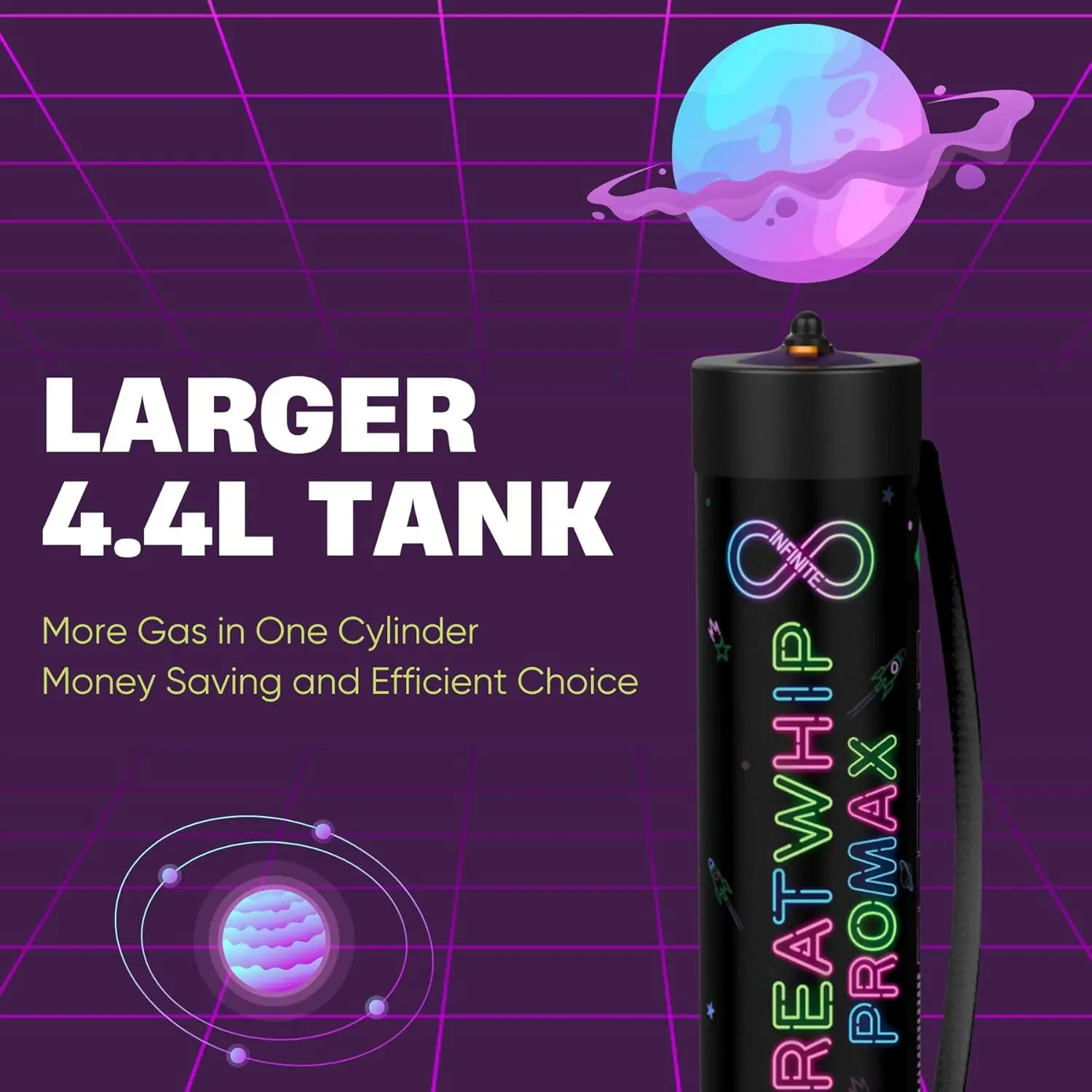 Greatwhip Food Grade Cream Charger 3000g Cream Whip Chargers USA Free Shipping