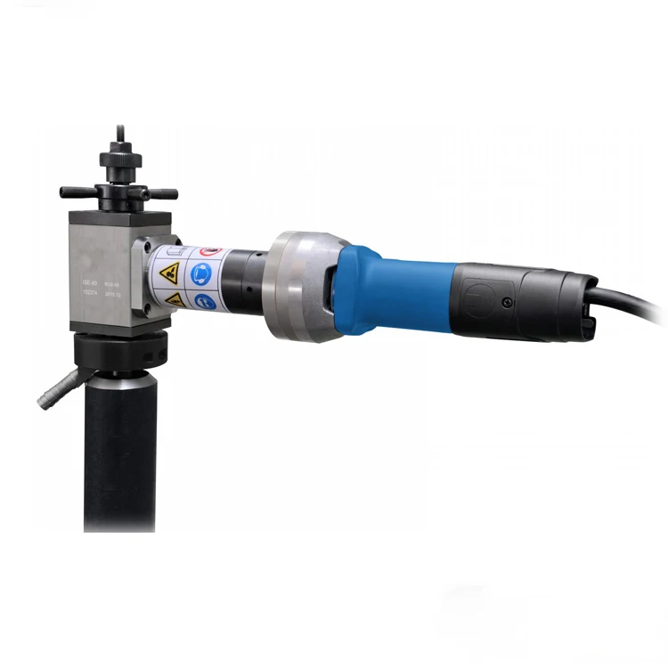 Portable ISE-80 Inner-mounted electric Metal Pipe cold cutting Beveling Machine For Sale