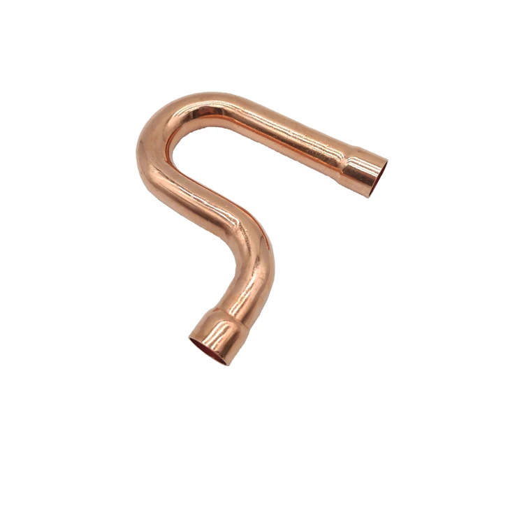 High quality Copper Full cross over Bend welding pipe Fitting plumbing Refrigeration Copper fittings