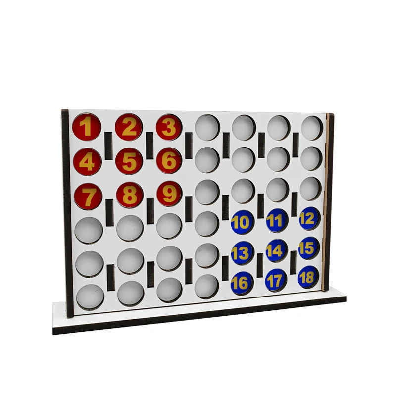 Сублимационная доска MDF для игры соединяемая с четырьмя играми