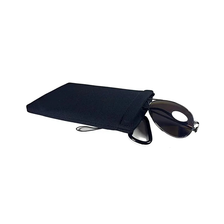 Sunglasses Case Cover Carabiner Card Bag Neoprene Phone Pouch With Belt Clip