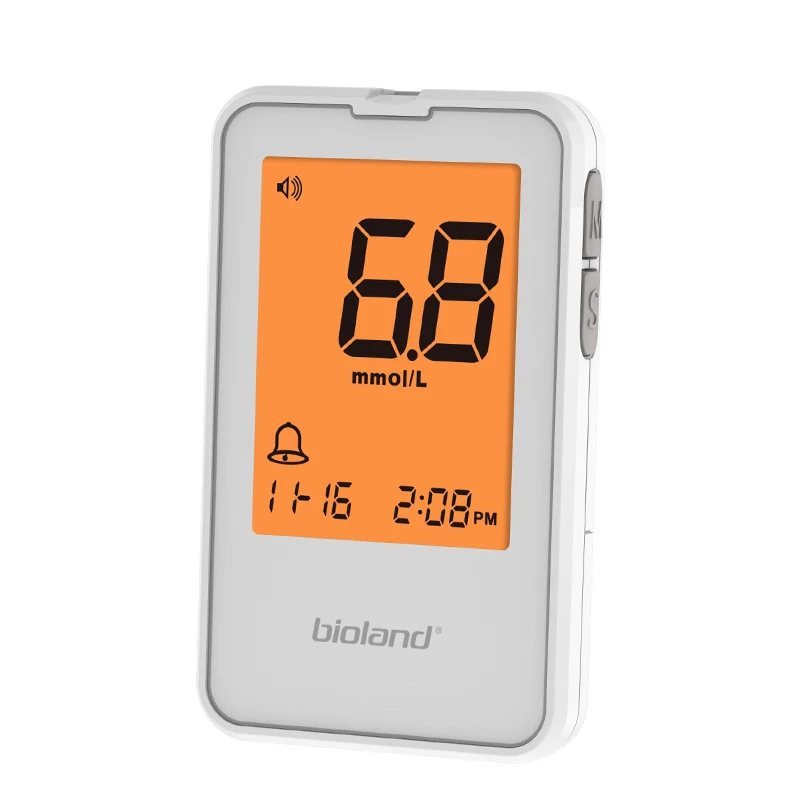 Household Medical Devices Easy to Operate No Coding Glucose Meter Blood Sugar Monitoring