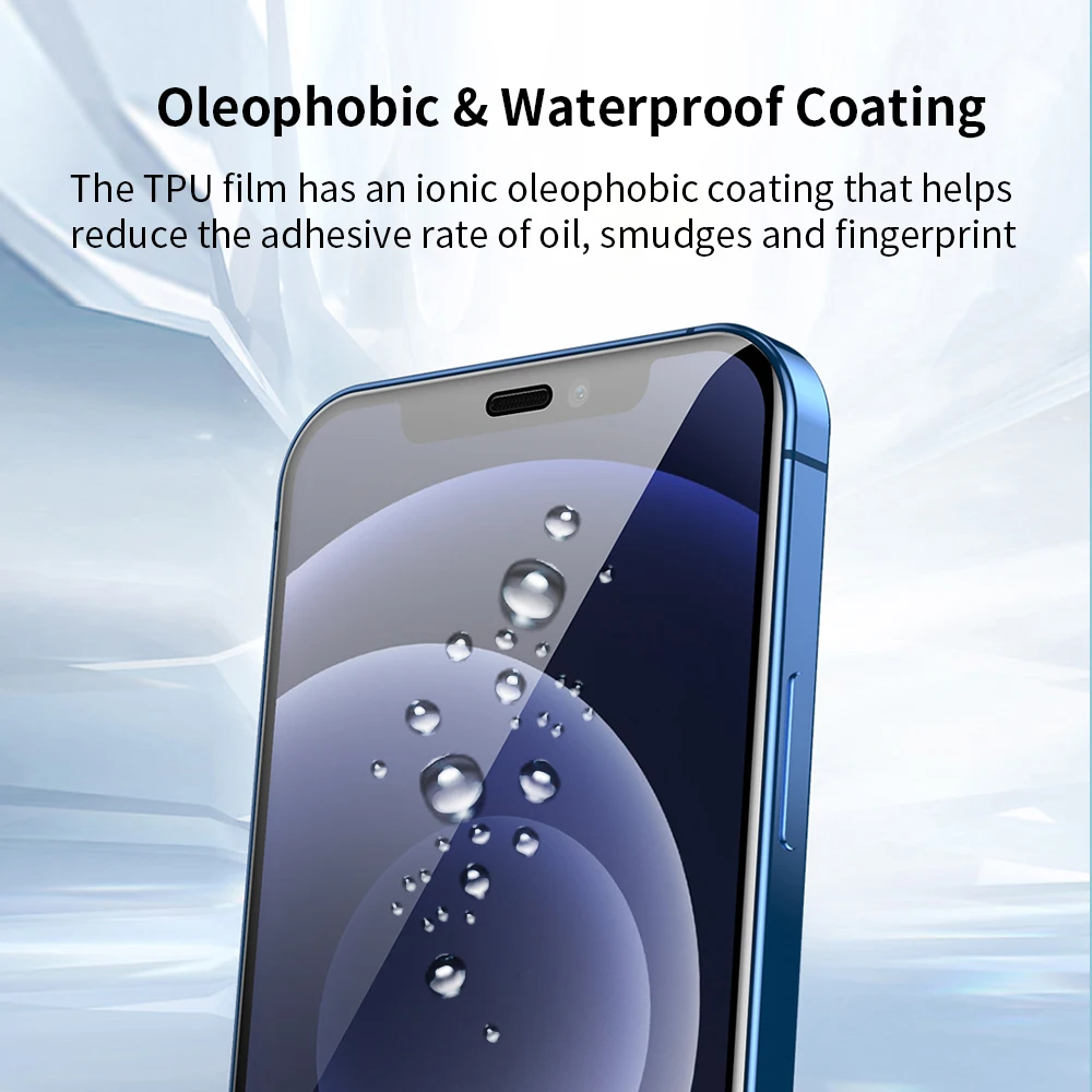 tpu hydrogel privacy phone screen protector for samsung galaxy S22 S21ultra S20  S9 plus