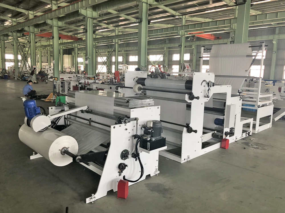 
Automatic multifunctional security duty free courier bag making machine 