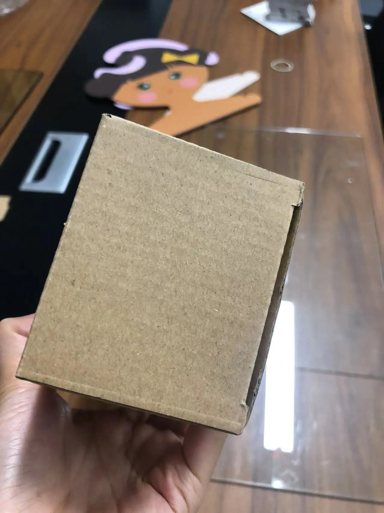 Custom logo Printing sturdy cardboard paper shipping boxes for window film Long Corrugated Paper Box Packages