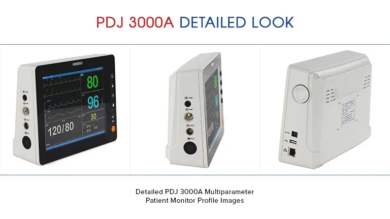 Puao medical equipment manufacture Hospital ICU clinic emergency patient monitor
