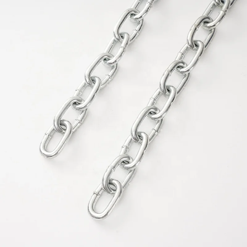 China Manufacturer Electric Galvanized Din766 Steel Short Link Welded Chain
