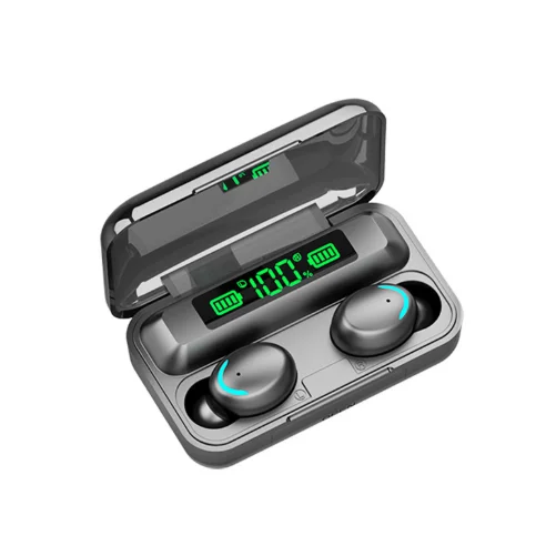 F9-5 TWS BT Earphone Earbuds Digital LED Display Headset Touch Button True Wireless Earphones Sport Stereo Headphones