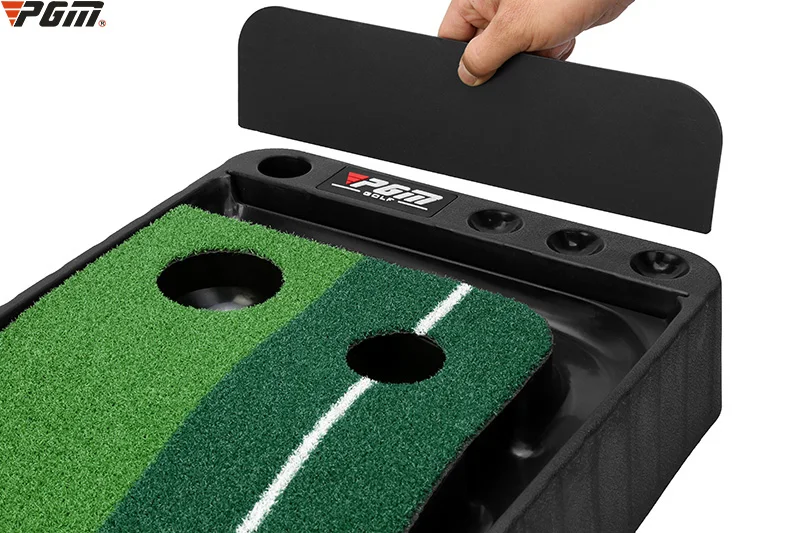 PGM indoor golf putter mat green putting trainer Automatic Ball Return Golf Putting