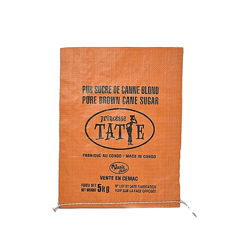 2021 Wholesale new arrival 50kg pp woven bag sack for Rice Corn Flour Feed with printing