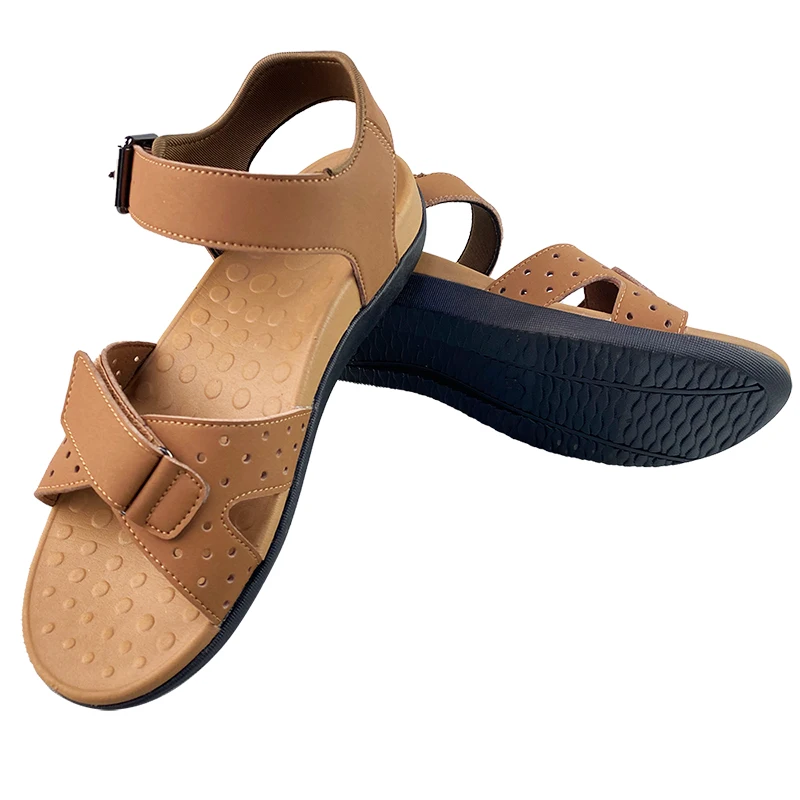Flat foot arch support eva rubber orthotic orthopedic sandal