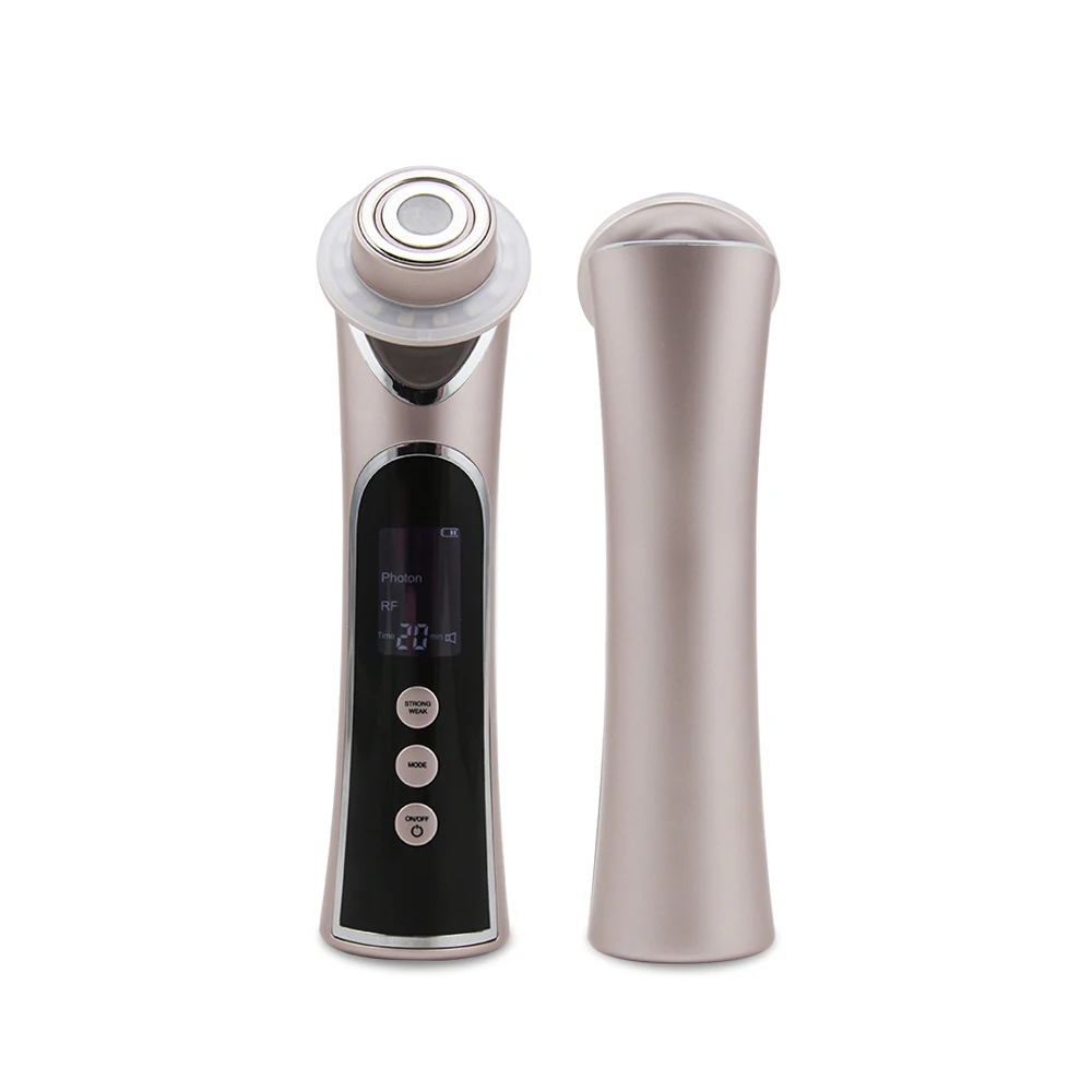 Personal Care Beauty Handy Wrinkle Removal Face Lifting Led Light RF Facial Massager