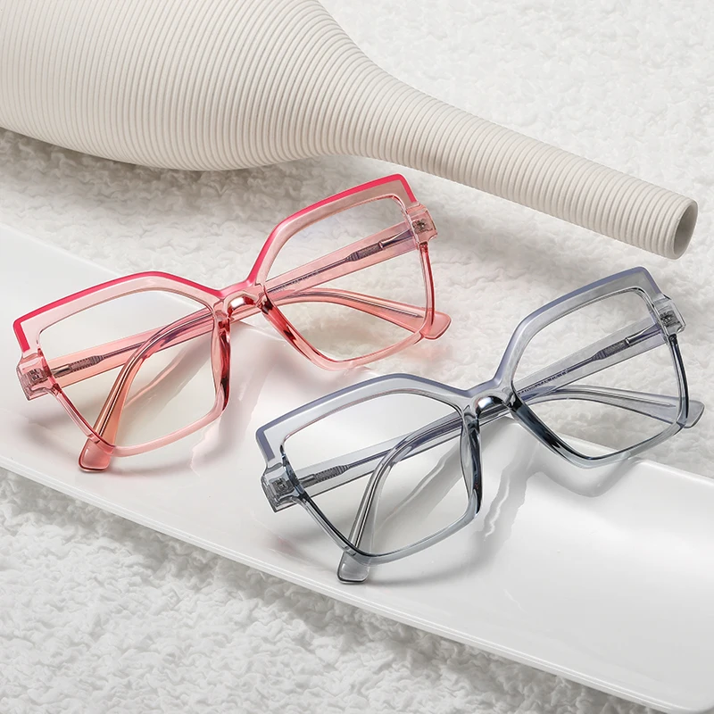 95977 Hot selling candy color original Sufeng glasses frame anti-blue glasses CP acetate color frame