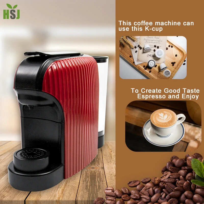 Factory Wholesale Custom Logo Capsule Coffee Maker Espresso Machine