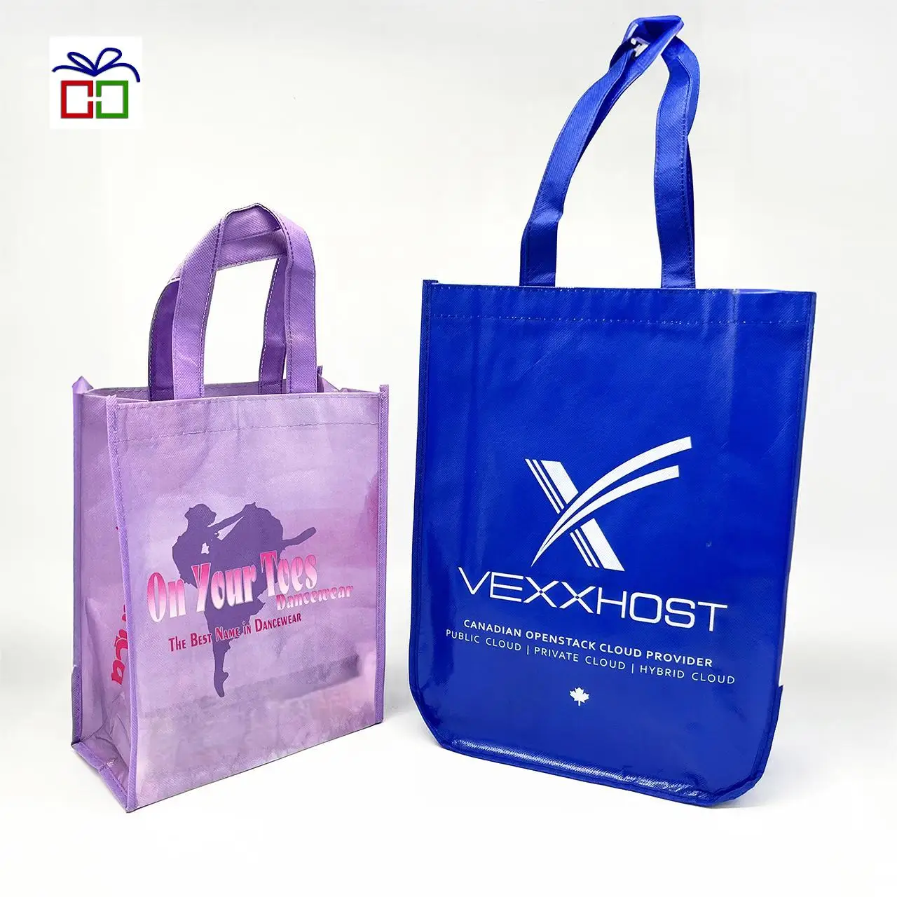 Reusable Printed PP Non Woven lamination Shopping Bag Full Color Printing Reusable PP Woven Bag