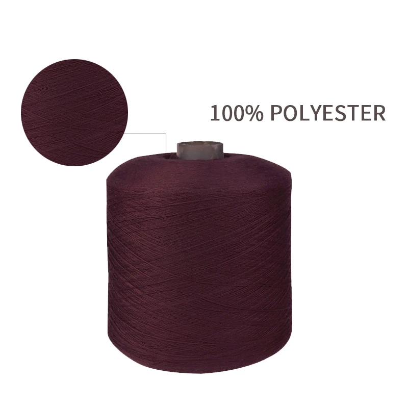 Dope dyed polyester dy polyest dty manufacturer cotton blended yarn