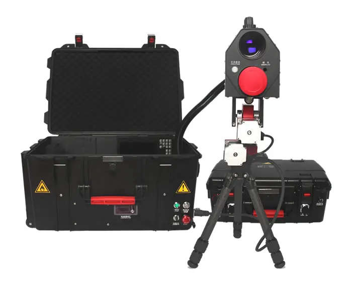 300W Long Range Fiber Laser Barrier Clearing Device for Power Grid Removing Hangings, Bird Nests, Tree barriers, Ice