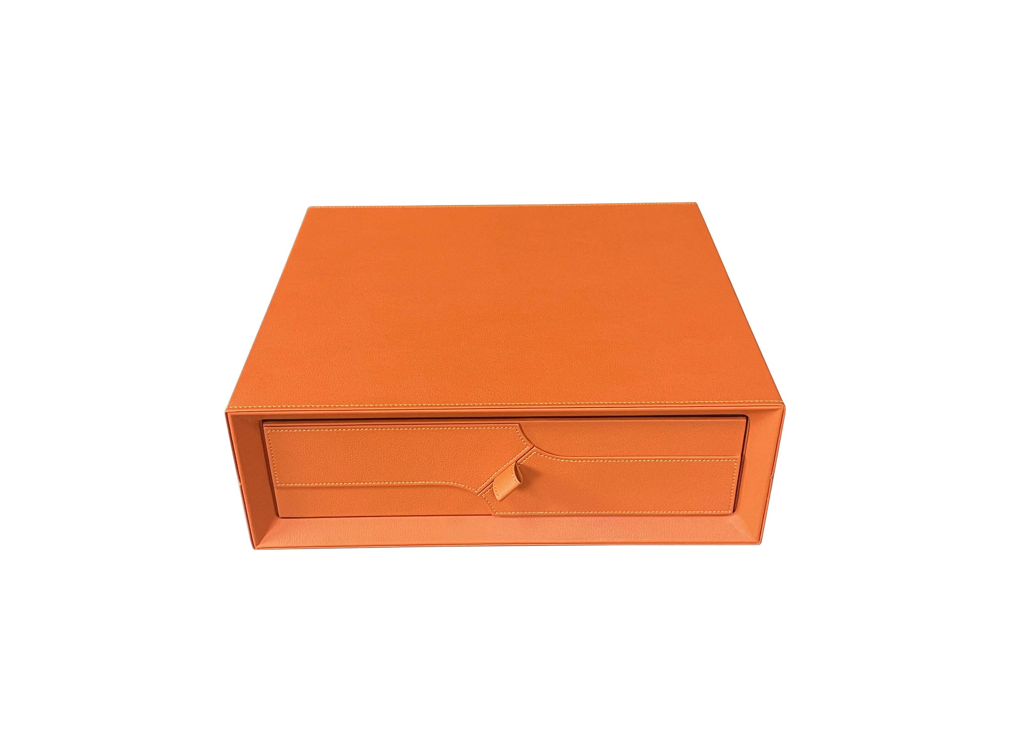 Smart Steel Leather Safe Box with Fingerprint Electronic Digital Lock Organizer for Jewelry Wardrobe Accessory