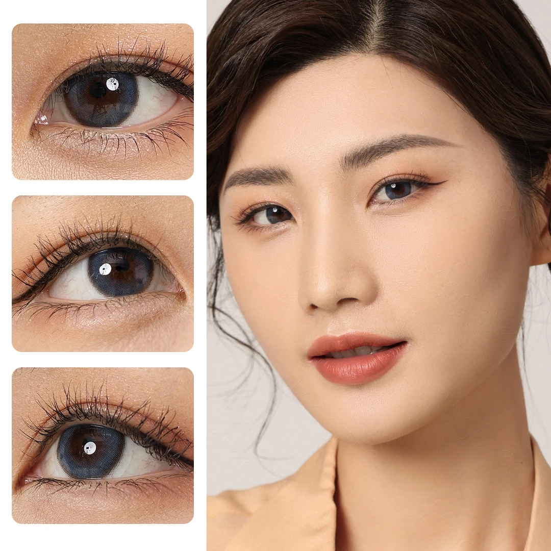 Magister Mystery Natural Color Contact Lenses with circle Cosmetic Colored Contacts Big Eye Colored Contact Lens