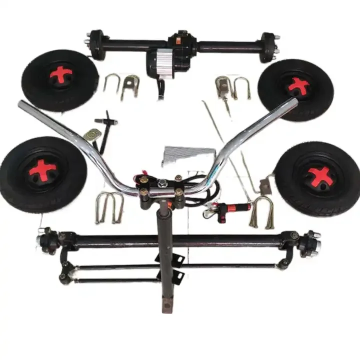 800w 1000w 1200w 1500w Electric four-wheel vehicle rear axle kit