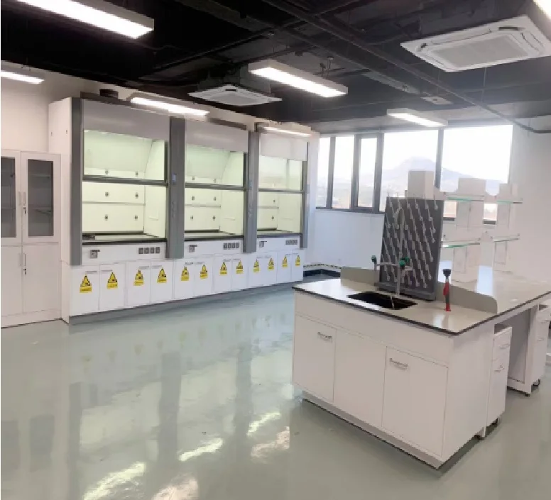 Wholesale High School Corrosion Resistant Steel And Wood Lab Table With Drawer Cabinet