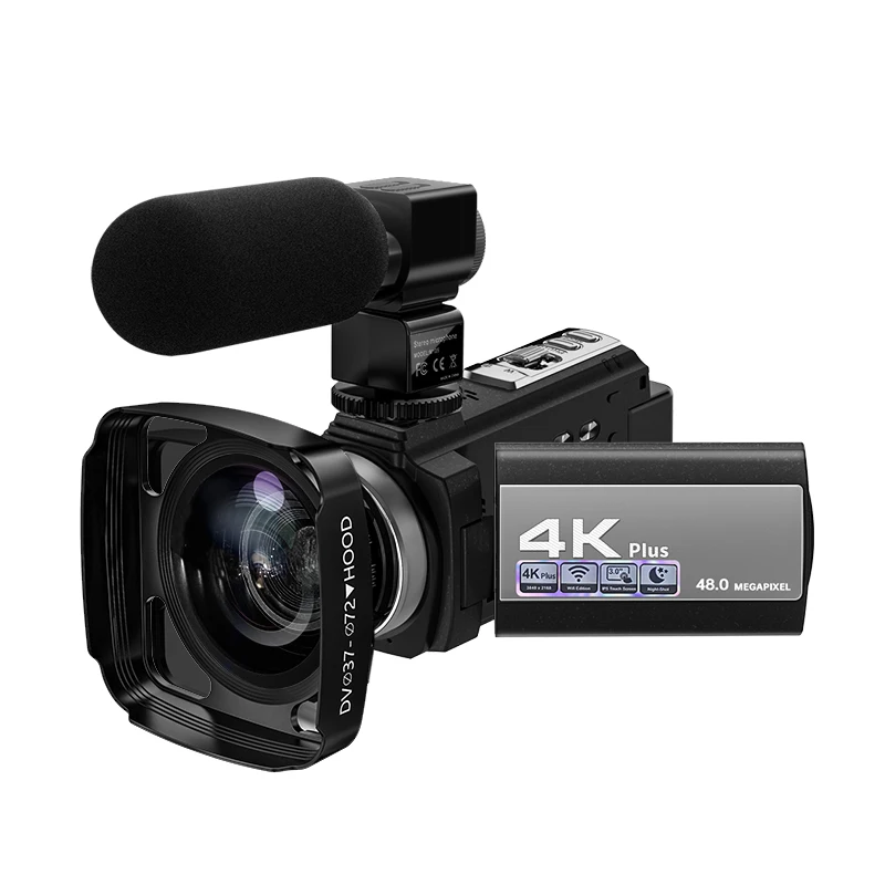 4K 60fps Digital Camera 12MP Pixel 3' IPS  Screen Super high quality Video Digital Camera