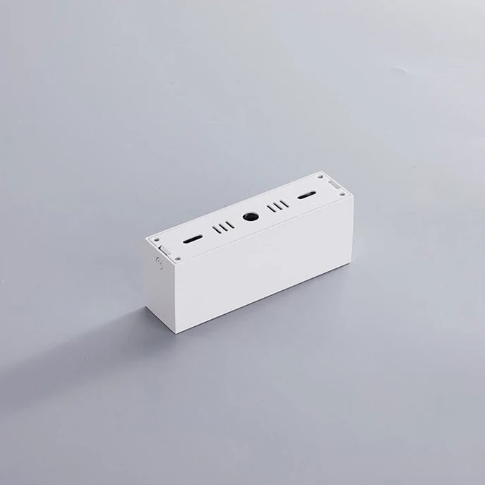 No Main Light Design Porch Living Room Ceiling Deep Cup Anti-Glare 90 CRI LED Surface Mounted Long Strip Grille Light