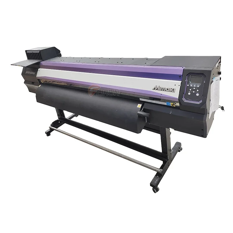 Вторая рука mimaki jv300-160plus принтер использовать две печатающей головки подходит для текстильной печати