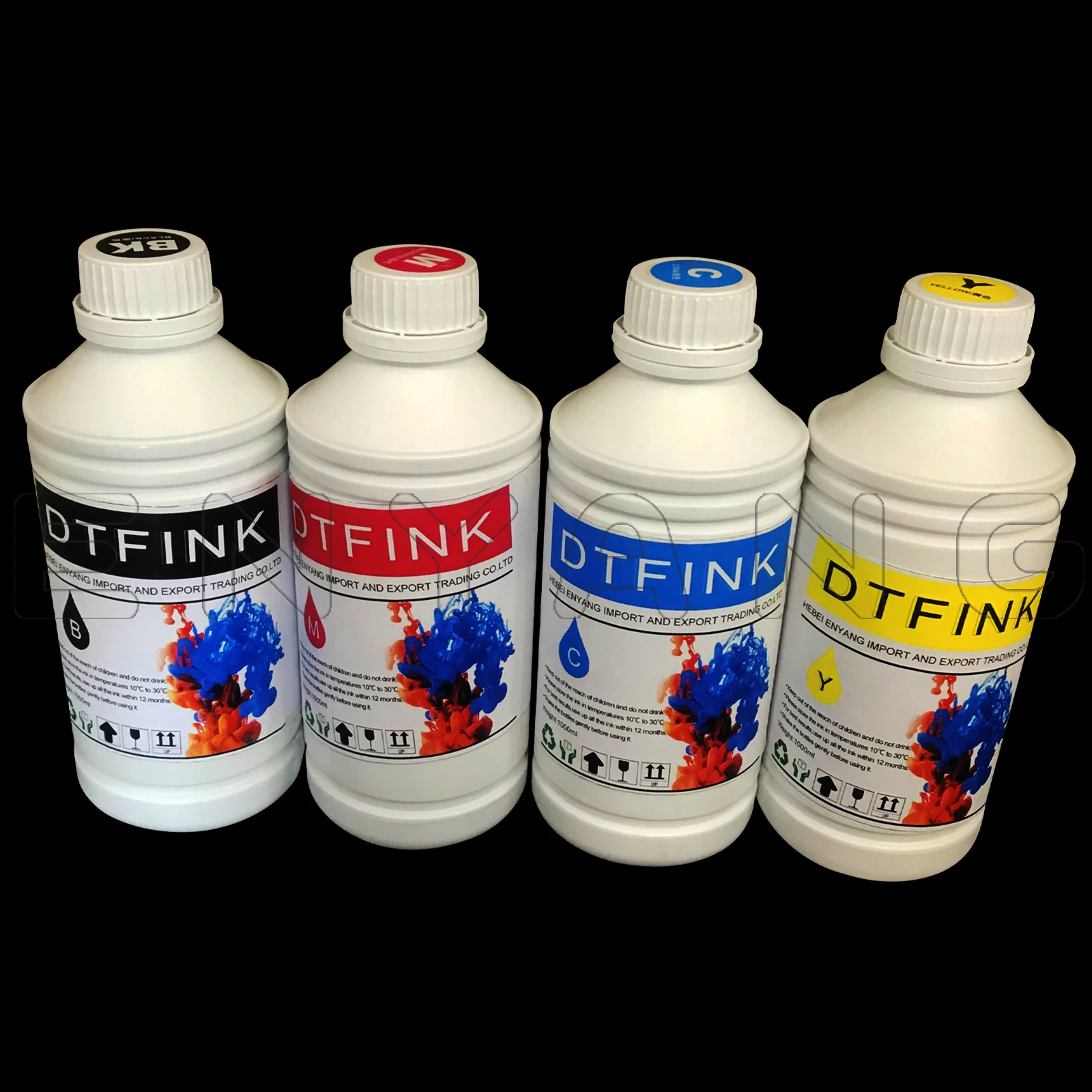 Premium 500ml-1000ml Textile Printer Film with White Pigment DTF Ink for DTF Printers Printing Inks Genre