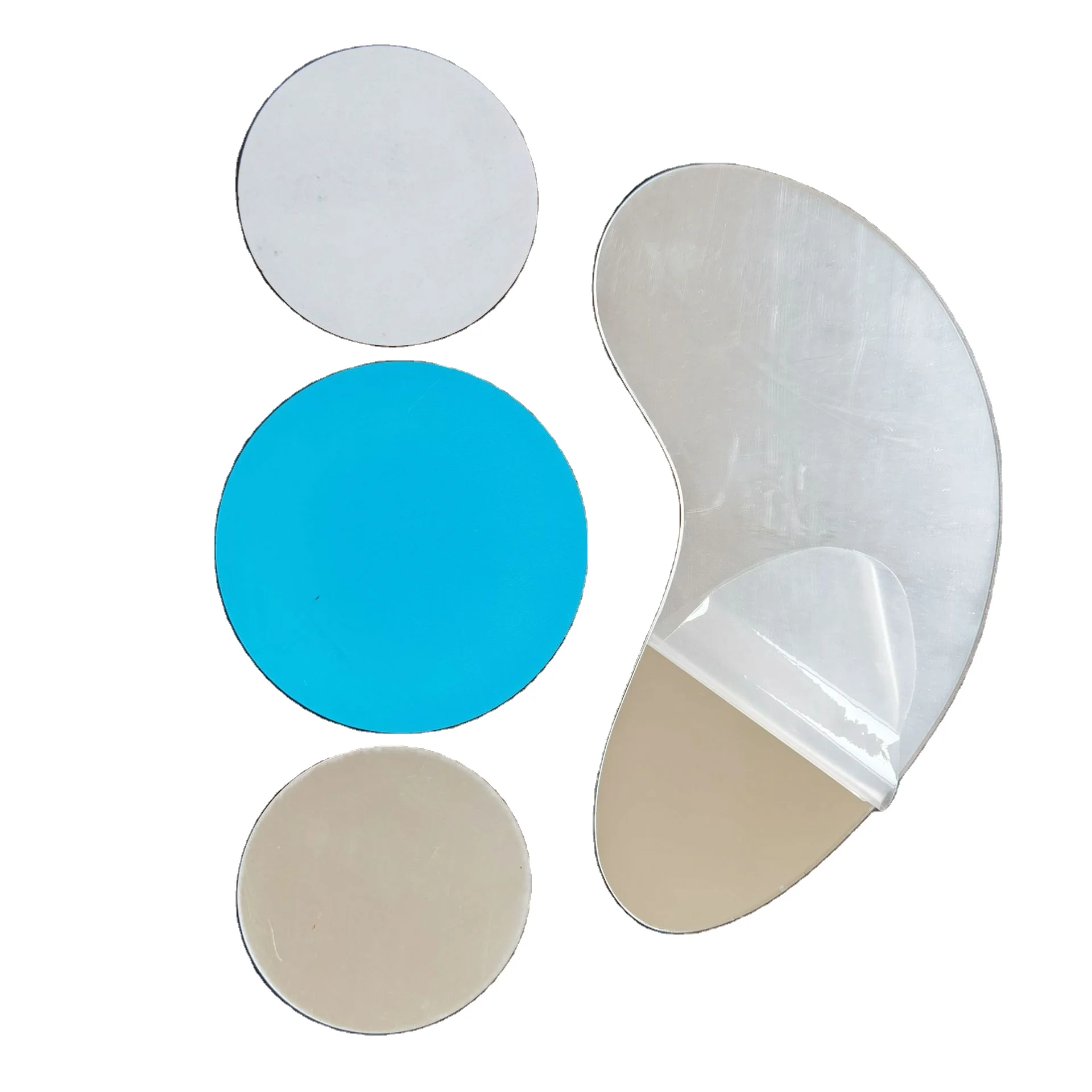 Factory Customization Irregular acrylic plate Irregular mirror Small mirror transparent glass lens processing