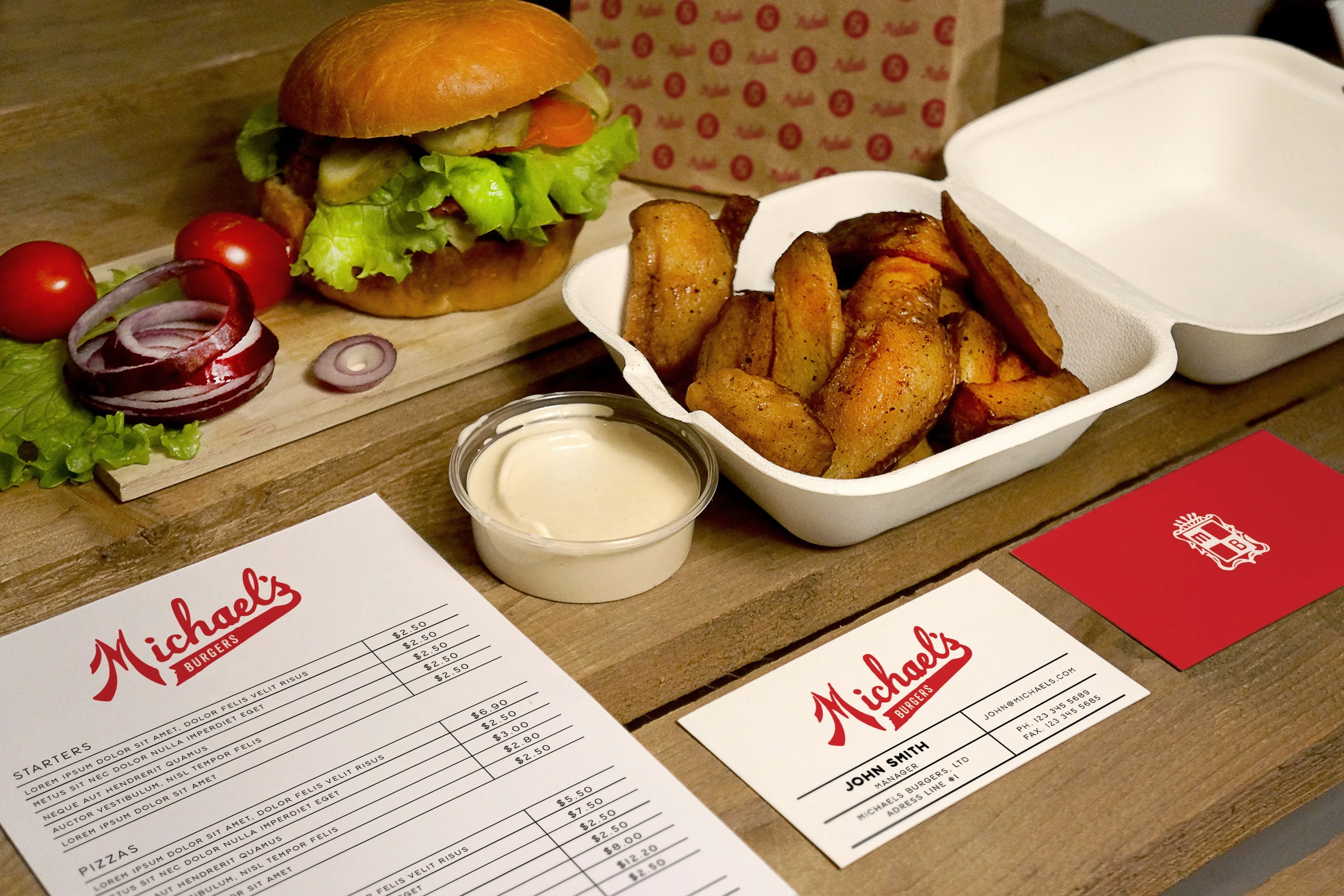 custom visual identity logo