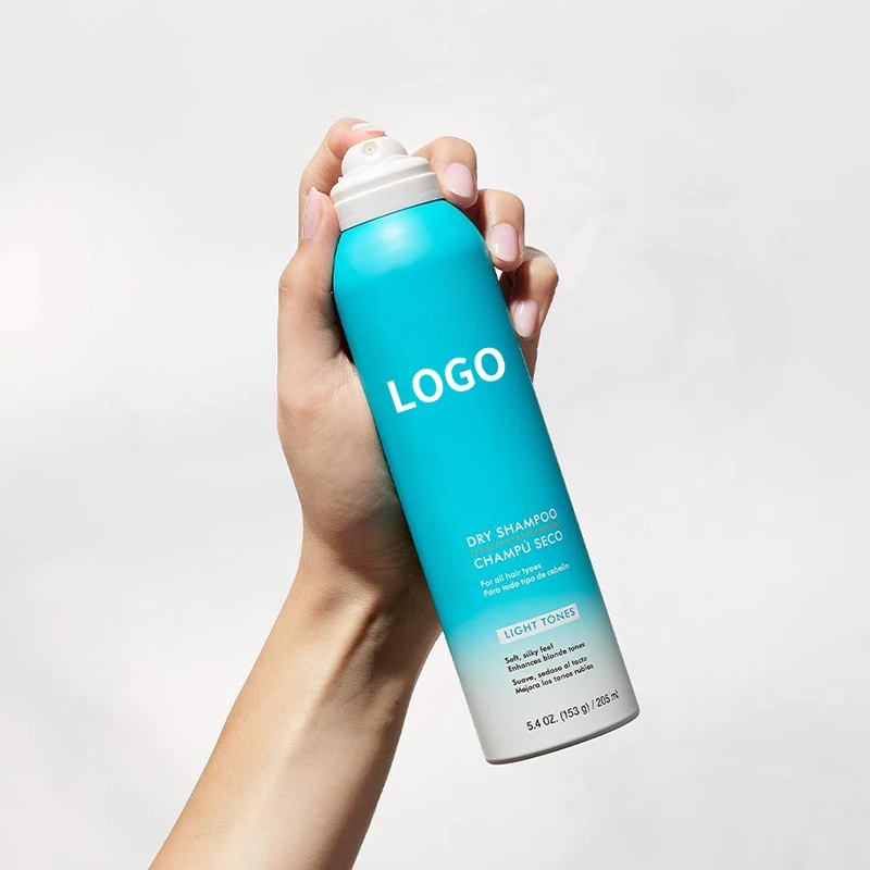 Private Label Custom natural Logo Best Dry Shampoo Spray for Oily Hair