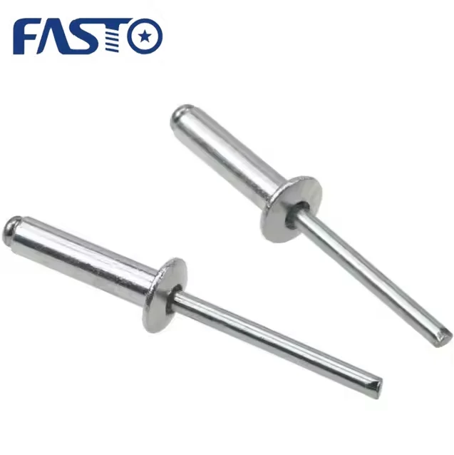 High Quality Good Price Open End Type Dome Head Rivets Stainless Steel Aluminium Blind  Rivet