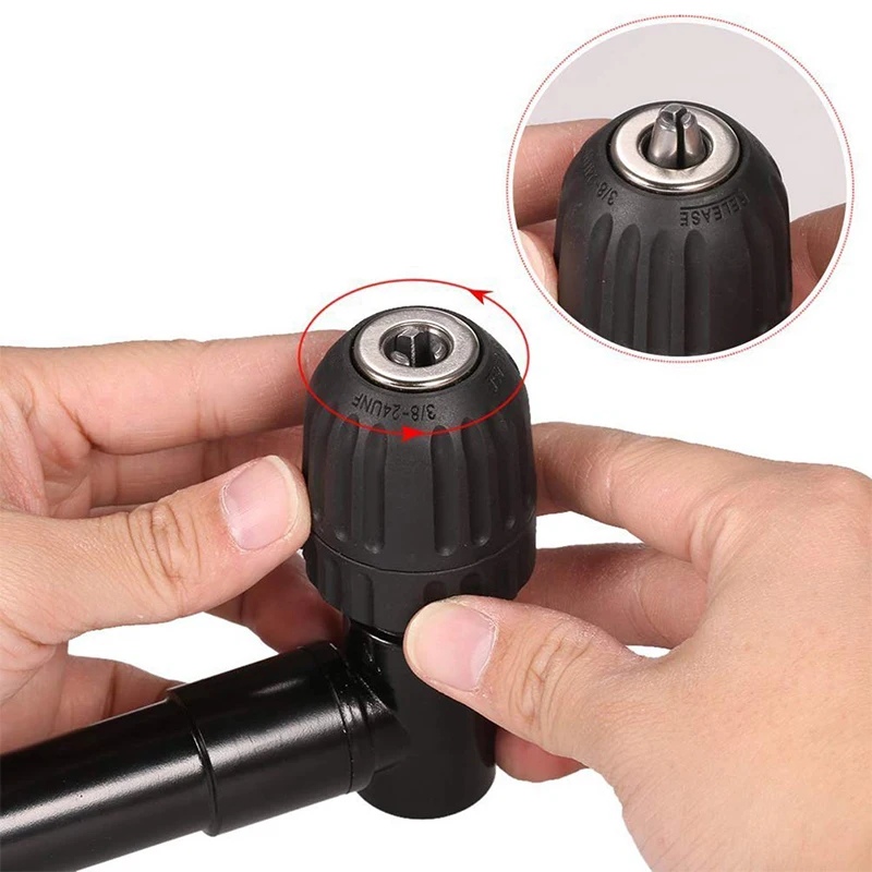 Угловая отвертка адаптер для дрель с прямым углом диски электрическая дрель