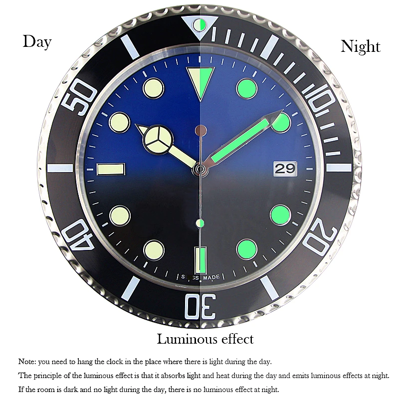 Digital Luxury Home Decoration Modern Watch Wall Clocks Unique Glass Office Art Creative Nordic 3D Quartz Analog Living Room