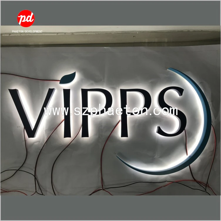 Led Shop Logo Sign Factory Custom Facial Beauty Bar 3D Shop Signs for Outdoor Shop Channel Letters