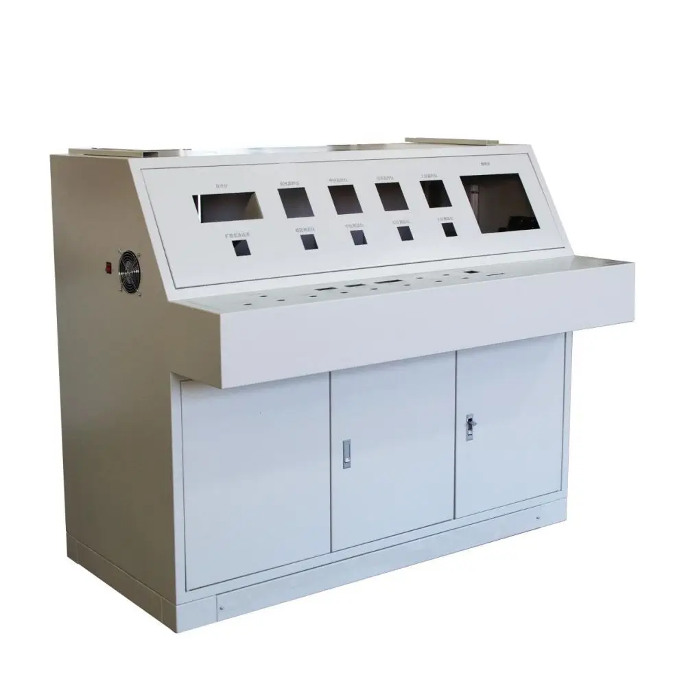 Custom Design Sheet Metal Traffic Control Console Command Console with Fabrication Features