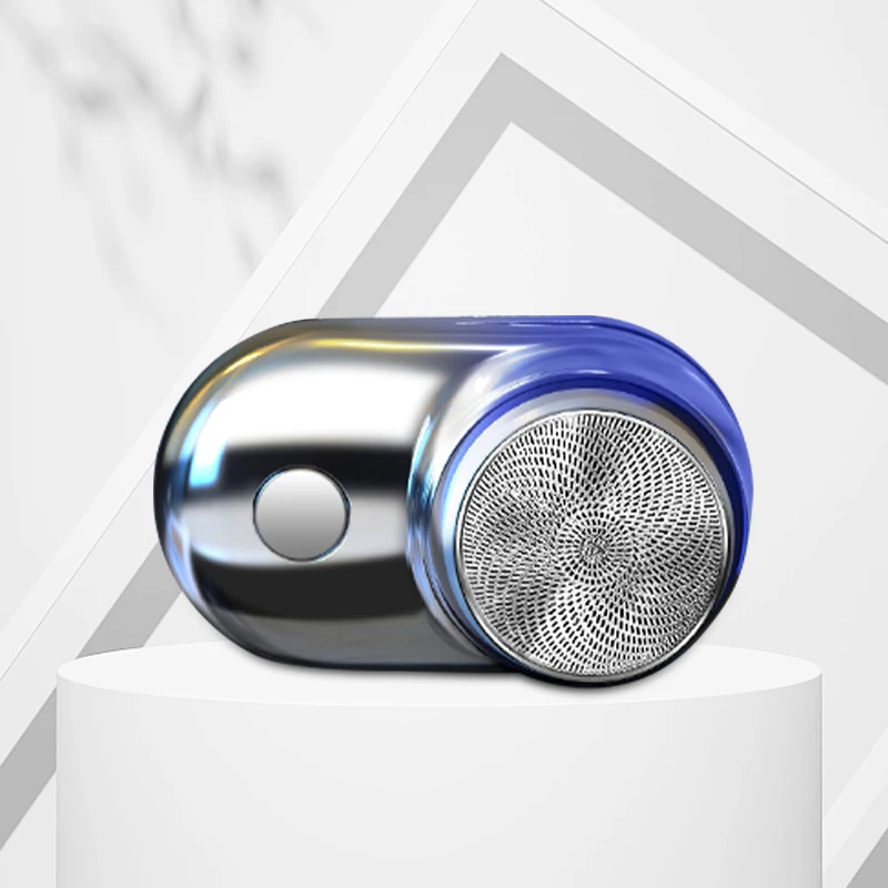 2023 New cross-border travel convenience pocket waterproof home charging USB painless mini electric shaver for men