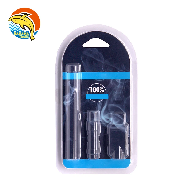 Toy Packing 1ml/2ml Plastic blister clamshell toy packaging Double 510 Device blister packaging clamshell With Dual Blister