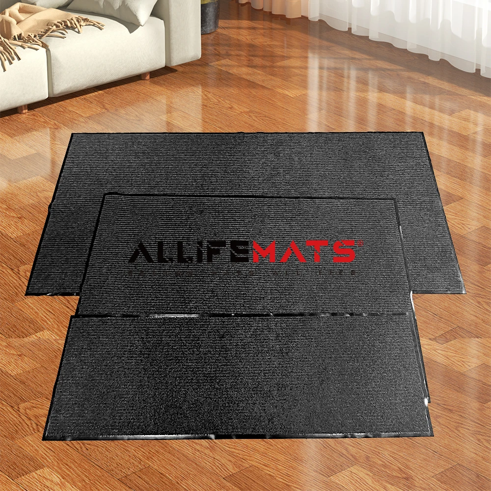 Protect floors Water proof and stain resistant Recyclable Easy to use Polyester Rubber Entry Door Mat