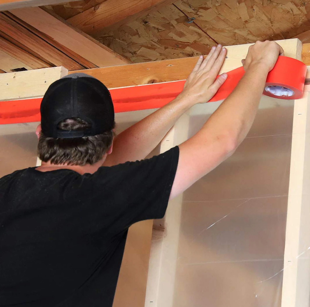 Polyethylene Materials Vapour Permeable Membrane Wall Tuck Tape Uv Resistance House Wrap