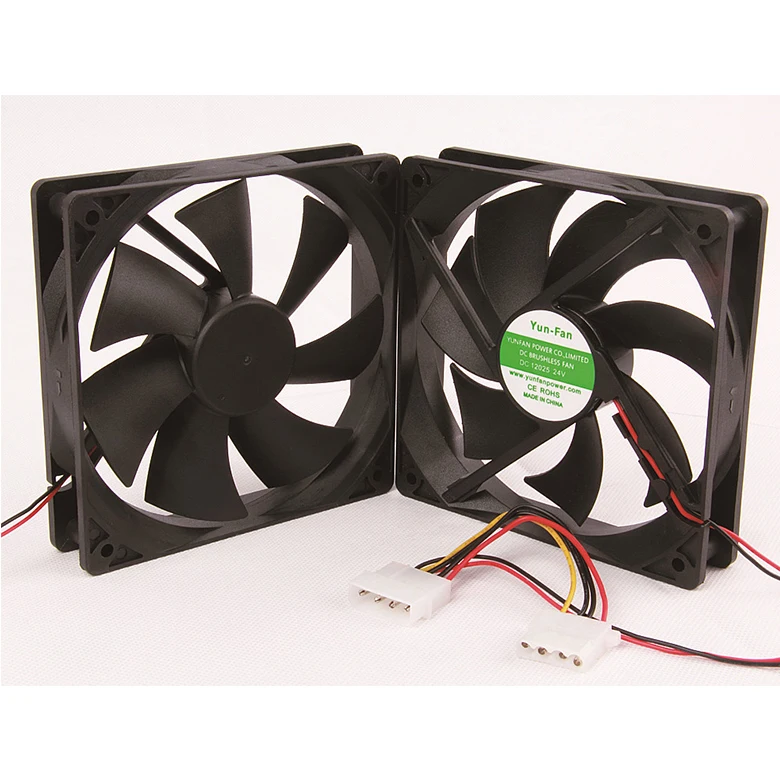 Spot 12V 0.28A dc axial flow fan 2000RPM speed 120mm 12025 usb cooling fan