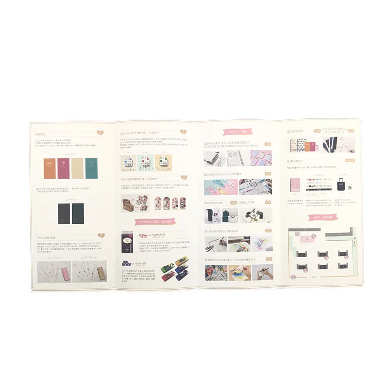 Fold Flyers Printing Top Quality Wholesale Full Color Custom Fold Flyer Leaflet Printing Service