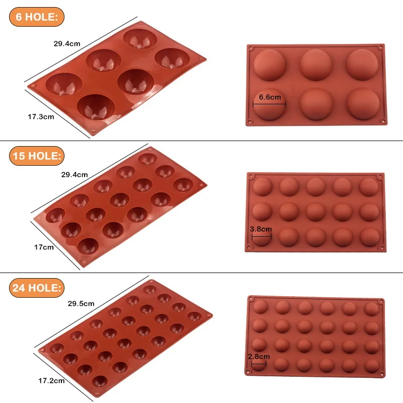 Easy Use Factory Cakes Molds Baking Tools Decoration Fondant Soap Christmas Silicon Mold Cake