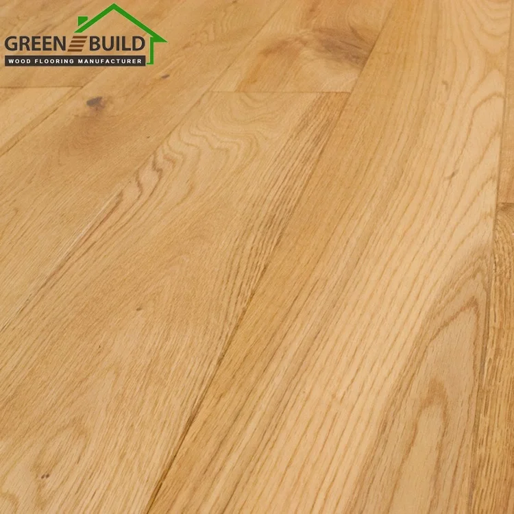 Professional Manufacturer Eco Friendly Natural Oak Solid Wood Flooring