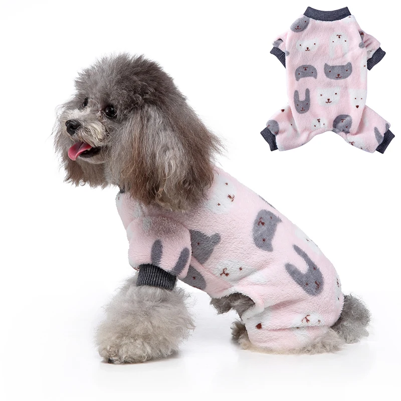 Dog Pajamas Jumpsuit Lightweight Dog Pjs Clothes Apparel Onesies Shirt for Large Size Dogs After Surgery